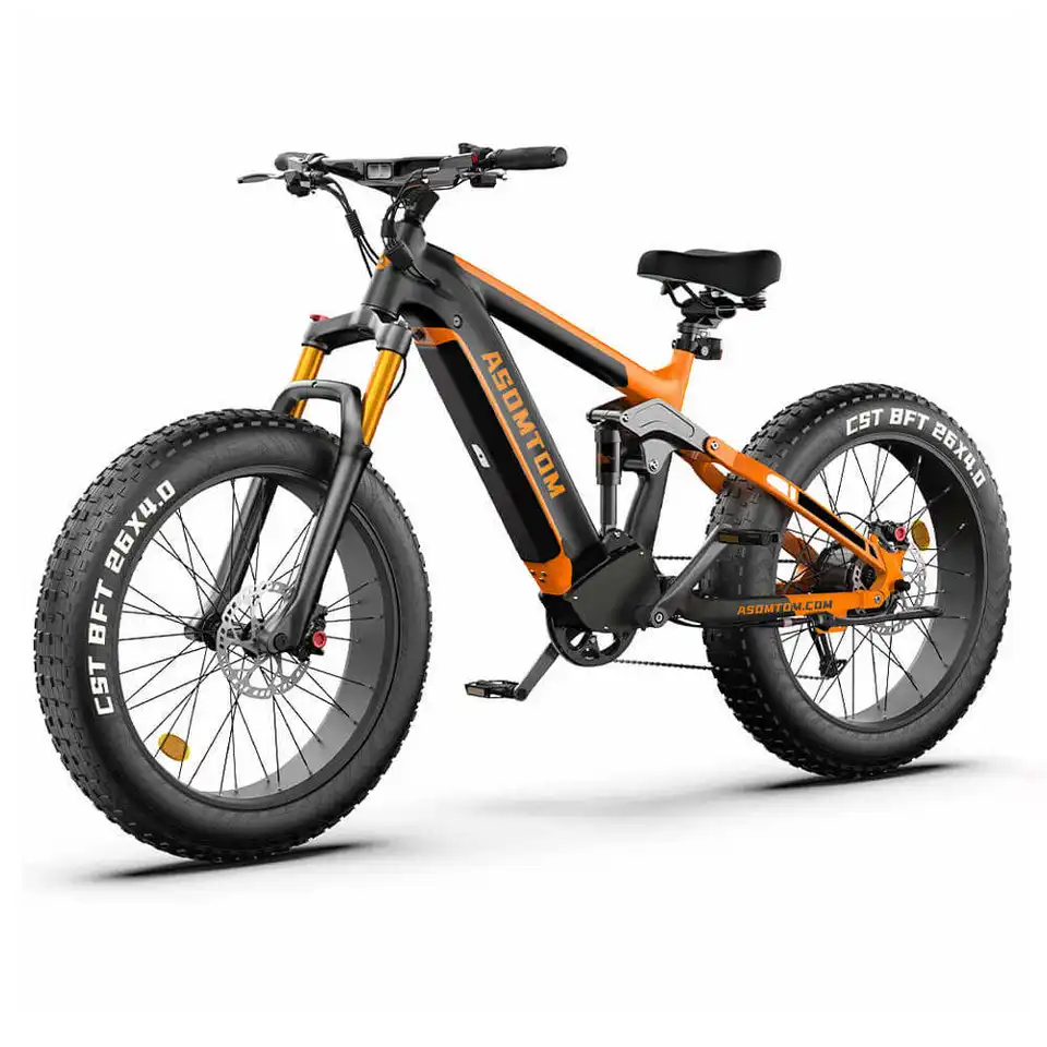SR6 Mountain Electric bike 750W Motor 48V20AH lithium Battery 26 Inch tire E-Bike 45km/h Off-Road riding Electric Bicycle image 6