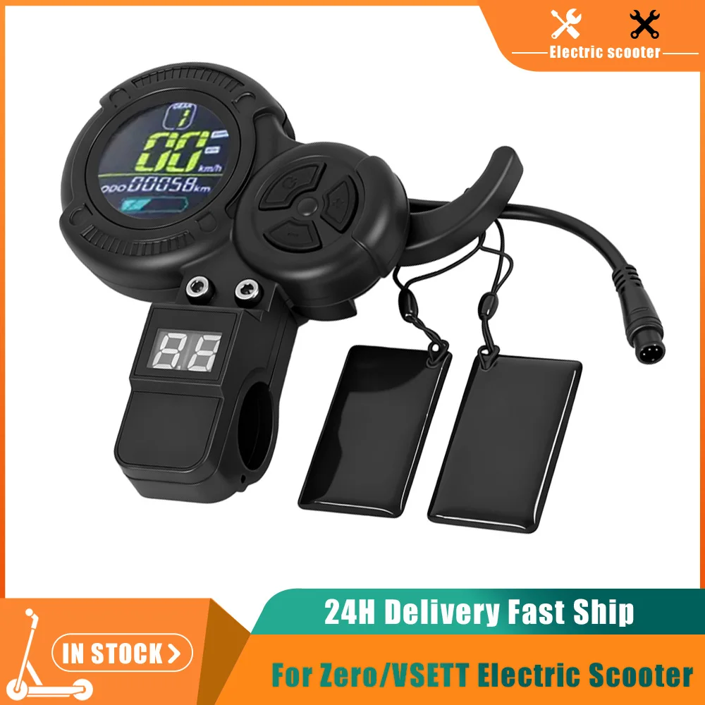 

Electric Scooter Display Trigger LED Accelerator Throttle & NFC Card For VSETT 8 8+ 9 9+ For ZERO 8 9 10 8X 10X Z8PRO 6Pin Plug