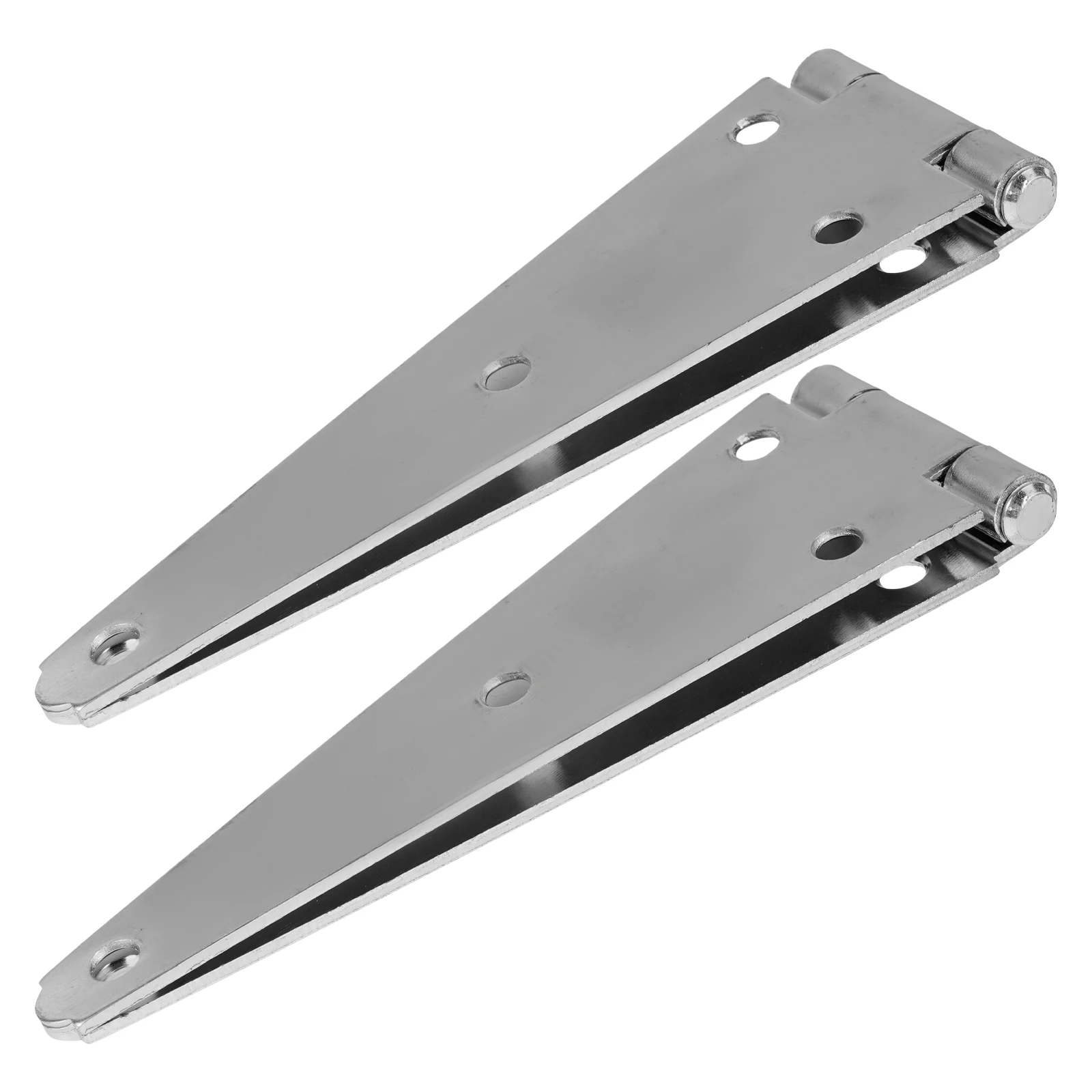

2Pcs Heavy Duty Strap Hinge 250mm Decorative Gate Hardware for Doors Cabinets Boxes Wardrobes Strong Support Durable Use