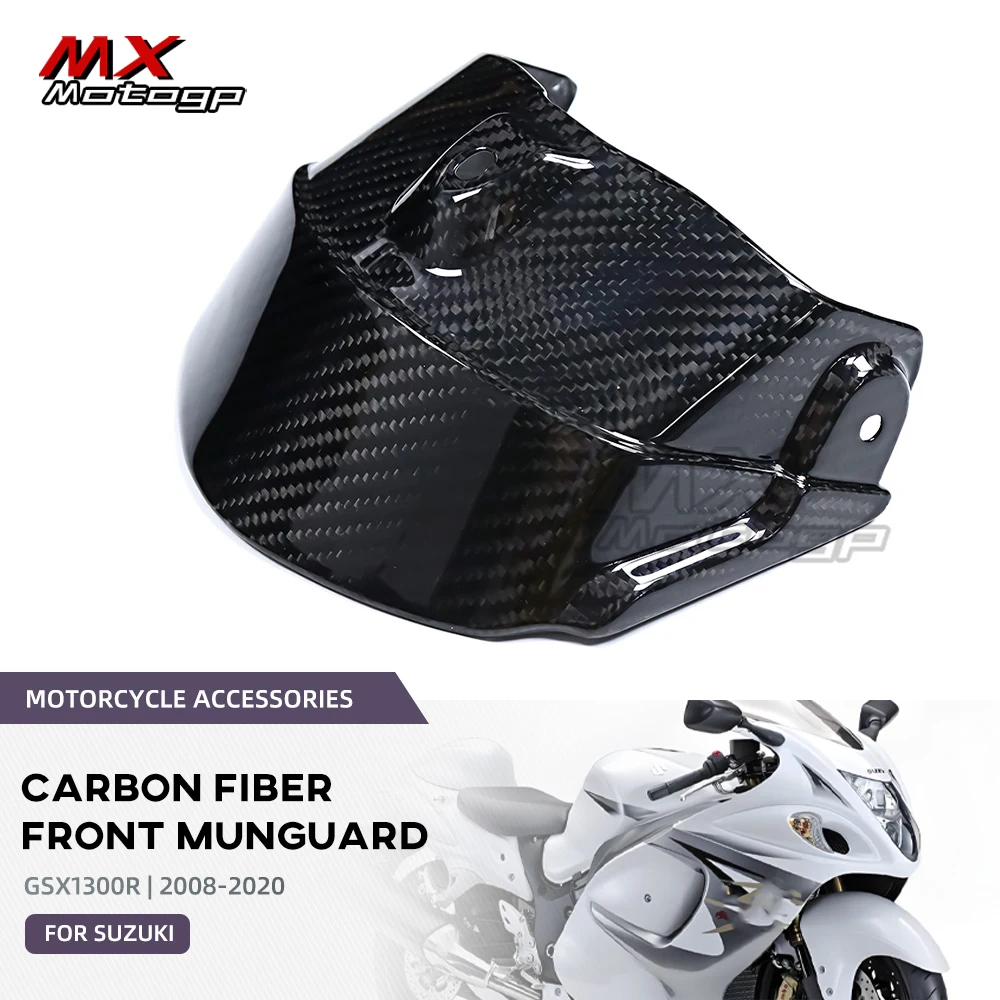 

Carbon Fiber Front Fender Spoiler Fairing For SUZUKI GSX1300R Hayabusa GSX 1300R 2008-2020 Motorcycle Mud Wheel Splash Guard