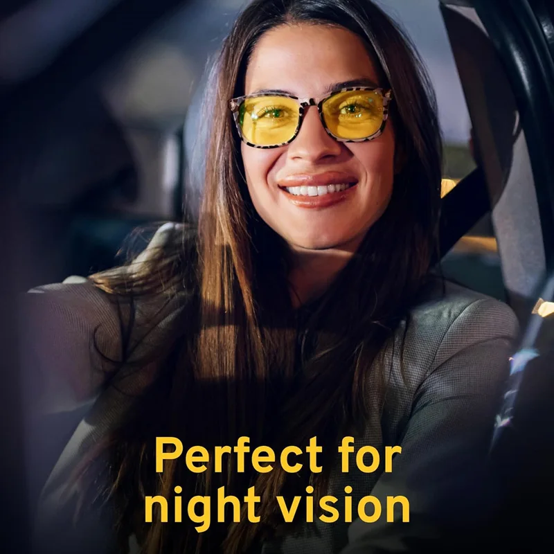 Fashion Night Driving Sunglasses visionAnti-Blue Light Glasses Ultra-Light Eye Protection Readers Eyewear Comfortable Glasses - view 3