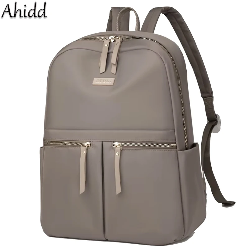 

Casual Backpack Women Waterproof Nylon Daypack Large Capacity Multiple Pockets Bookbag Lightweight School Bag Ladies Travel Bags