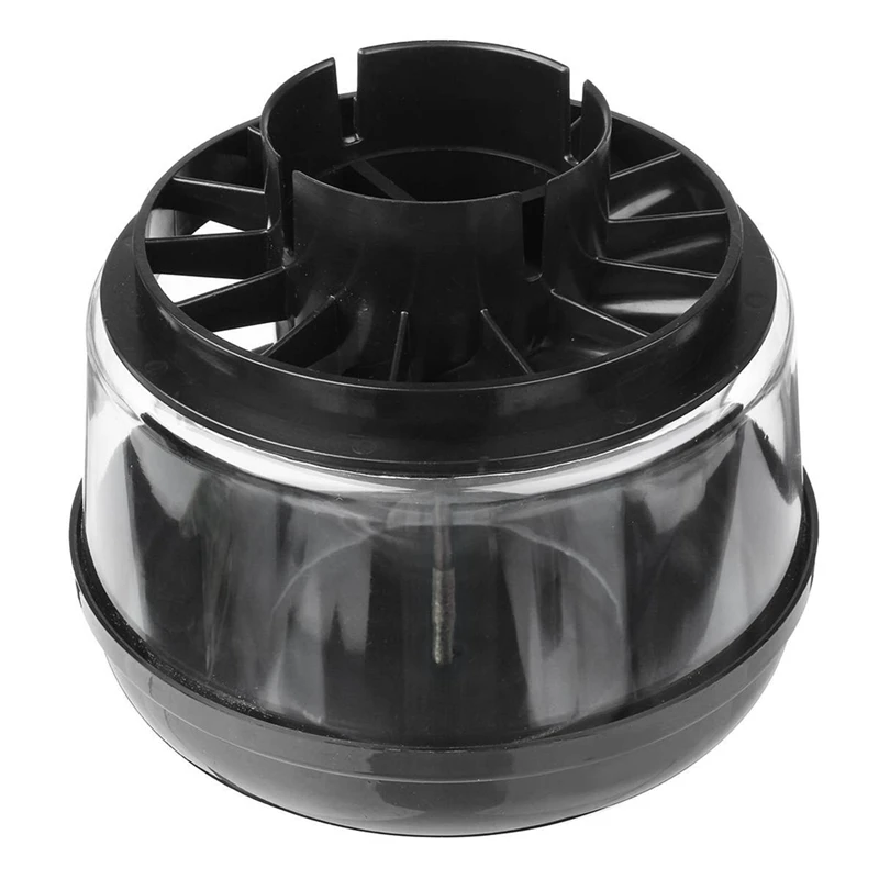 2X 3.5 Inch 88Mm Water Trap Snorkel Head Air Ram Head Pre Cleaner Air Flow Car Snorkel Head Sand Cup For Toyota Nissan