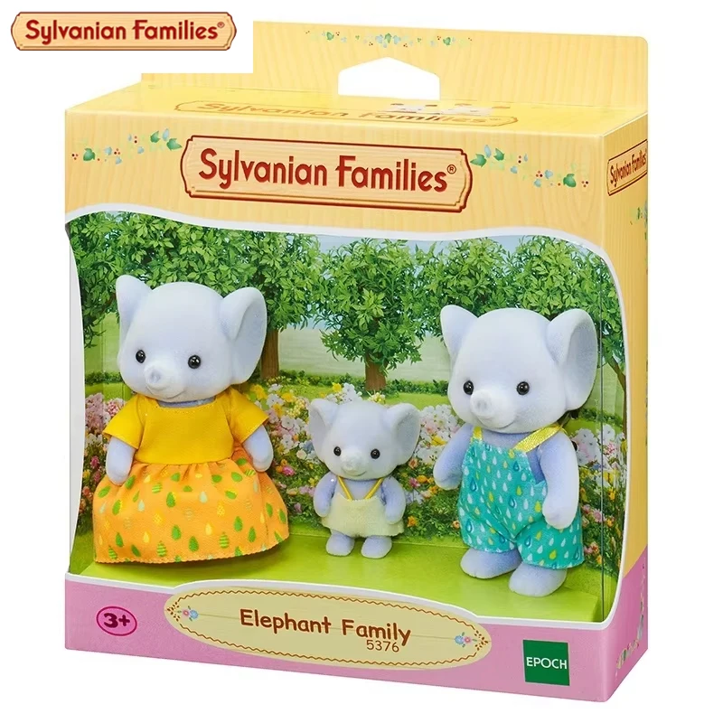 Authentic Sylvanian Families Anime Character Simulation Playhouse Toy Room Decoration Toy Christmas Gift