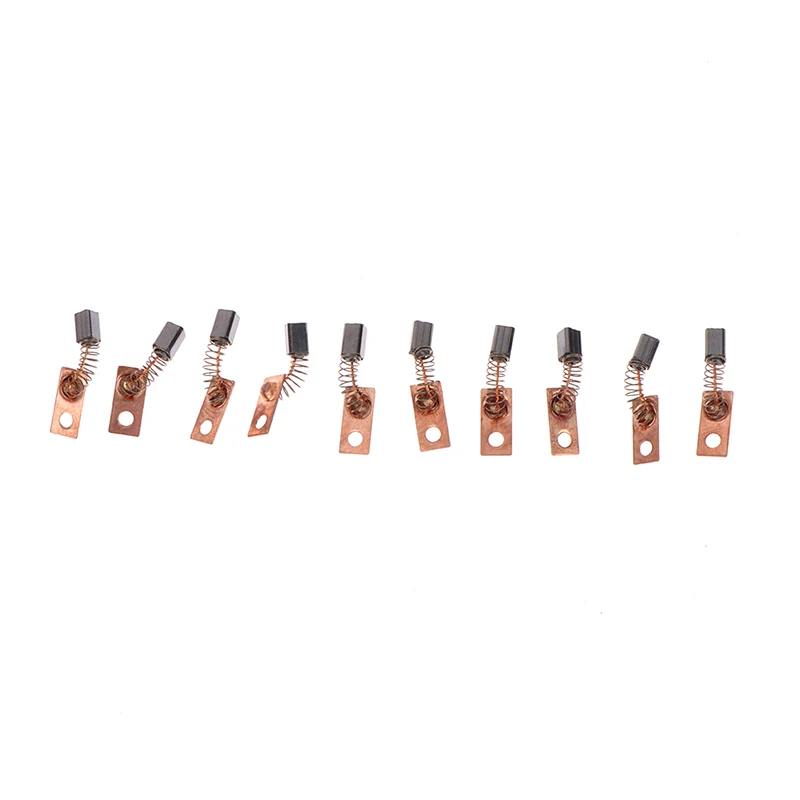10 Stück Kohlebürsten für Elektromotoren, Ersatz für Dental-Schleifmaschinen, Mikromotor-Handstück 3X3X4,5MM – Detail 5