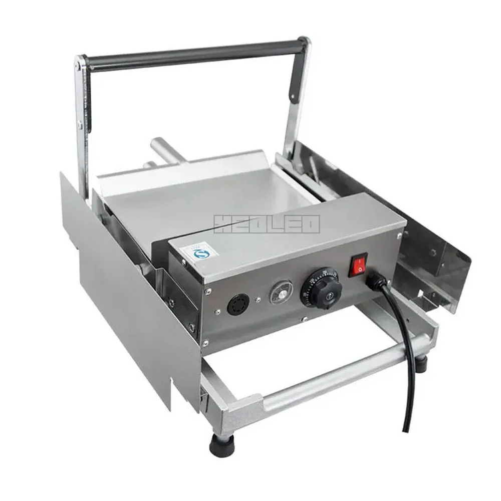 Commercial Burger Baking Machine 800W Hamburger oven Burger Bun Toaster Non-Stick Stainless Steel Burger Maker