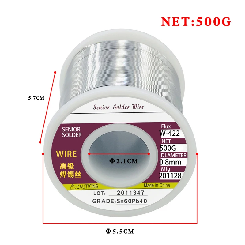 200 300 500g Leaded Solder Ribbon Rosin High Purity Low Temperature Welding Wire Cleaning High Quality Solder Core