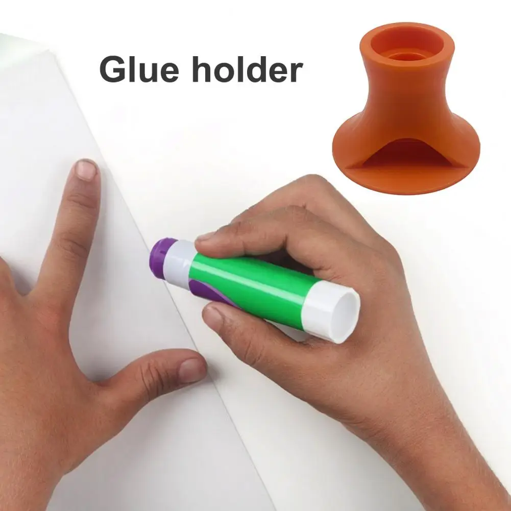 Przenośny stojak na klej uchwyt na butelkę z klejem uniwersalny Mini pojemnik na klej stabilny stojak na pojemnik na płyny do rękodzieła