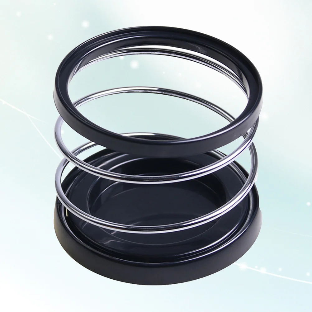 

Universal Car Drink Holder For Canned Bottles Easy Install Air Vent Dashboard Waterproof Plastic Spiral Cup Keeper Spring Loaded