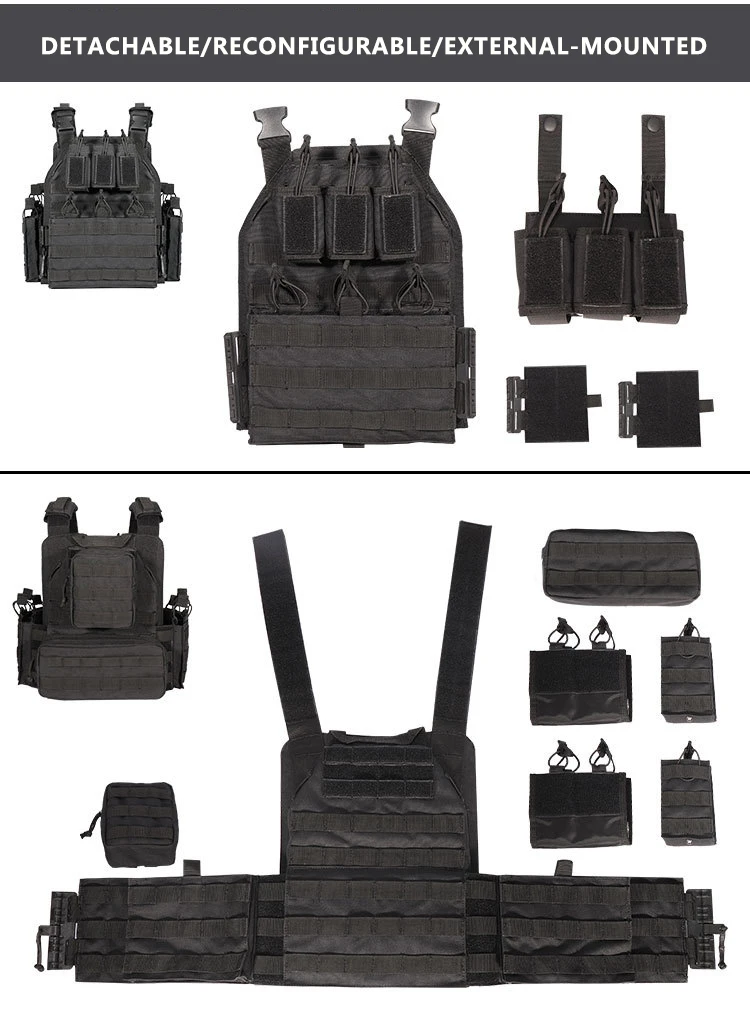 Outdoor Quick Dismantling Tactical Vest Outdoor Equipment 6094 Tactical Vest CS Training Equipment