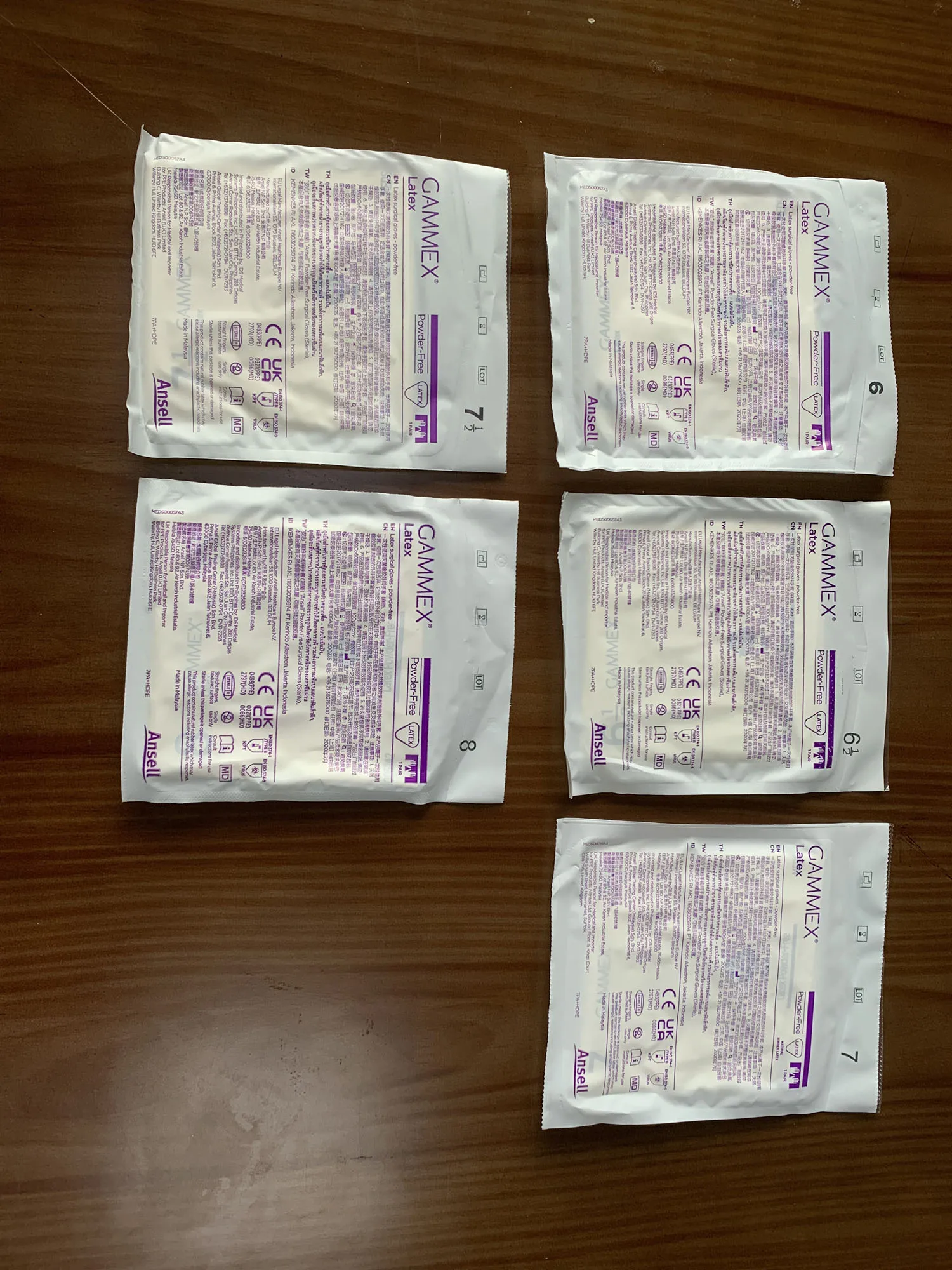 ถุงมือยาง Ansell Gammex (1 คู่ - Medical Gloves บทวิจารณ์และราคา