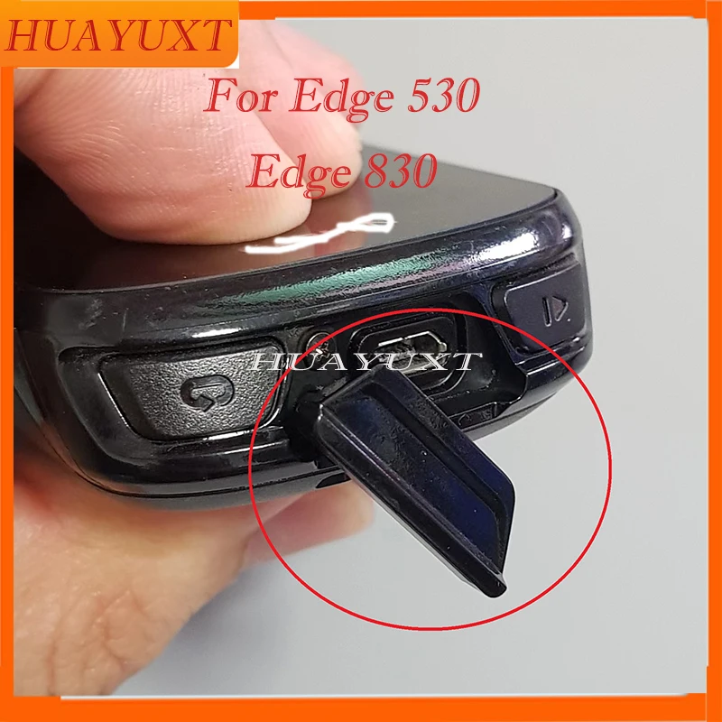 Garmin Edge 530 Edge 830 용 고무 캡, USB 정품 고무 바닥 인터페이스 나사 교체 부품