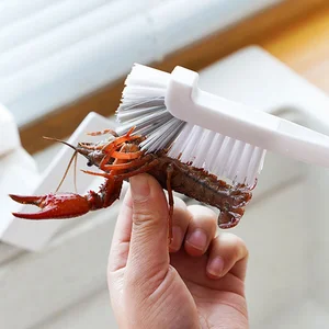 Japanese -style sink cleansing brush, long strap brush, elbow design, rear hole, hanging from the wall, screwdriver accessories 10 Main Sales House Cleaning - №10