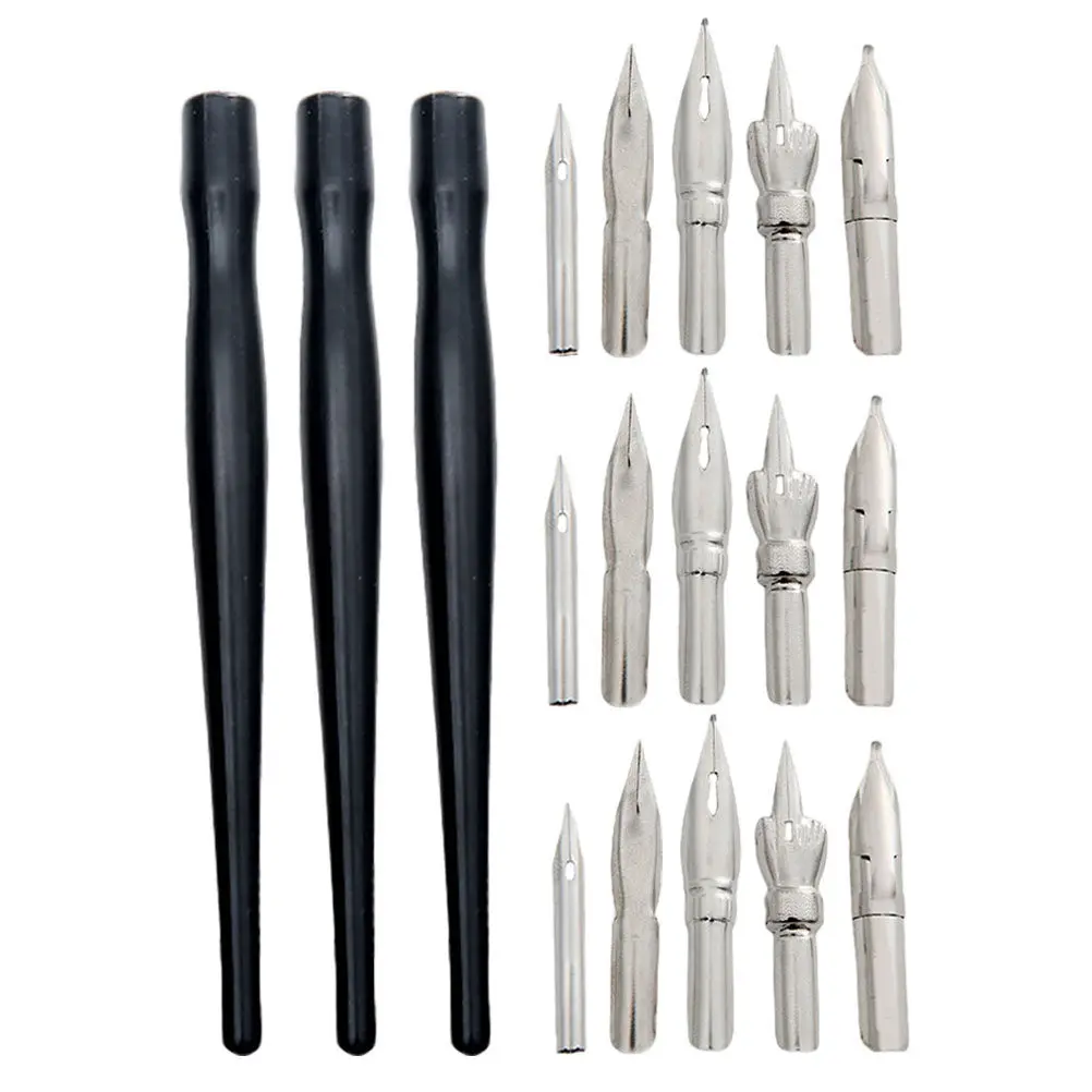 

3Sets Watercolor Masking Fluid Pen for Painting Adjustable Line Drawing Pen with Comfort Grip Bent Tip Stainless Steel Nib