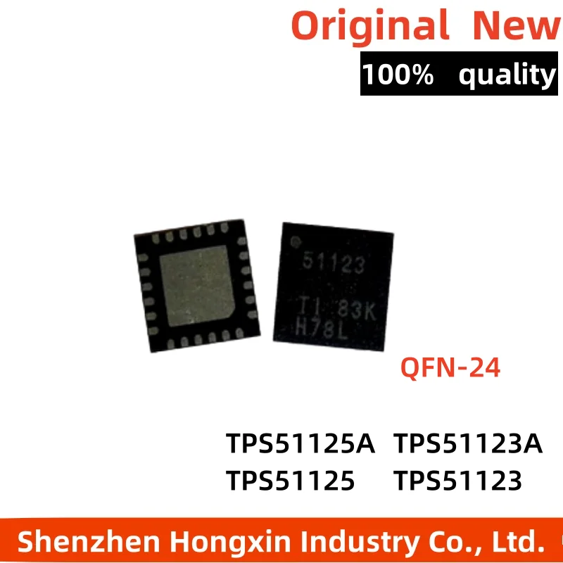 

(1-5piece) New TPS51123 TPS51125 TPS51123A TPS51125A 51123 511255 TPS51123RGER TPS51125RGER TPS51123ARGER TPS51125ARGER QFN-24