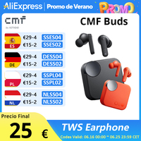 Global Verison  CMF by Nothing Buds 42dB Active Noise Cancellation ANC with Transparency Mode IP54 Ultra Bass Technology 2.0