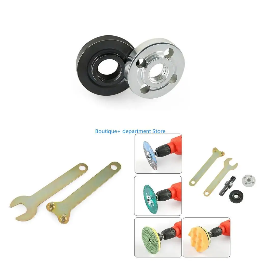 E1PD 10-13mm Drill to Grinder Adapter Set for Attaching Cutting Polishing Wheel
