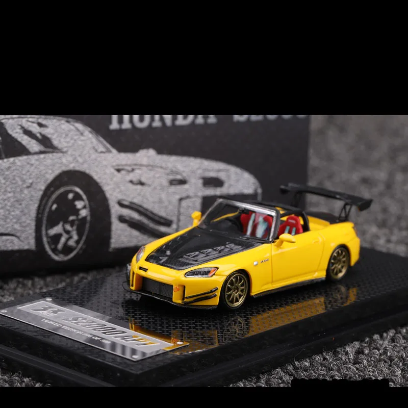 33 Dream 1:64 Honda S2000 AP1 convertible Limited edition resin car model with top