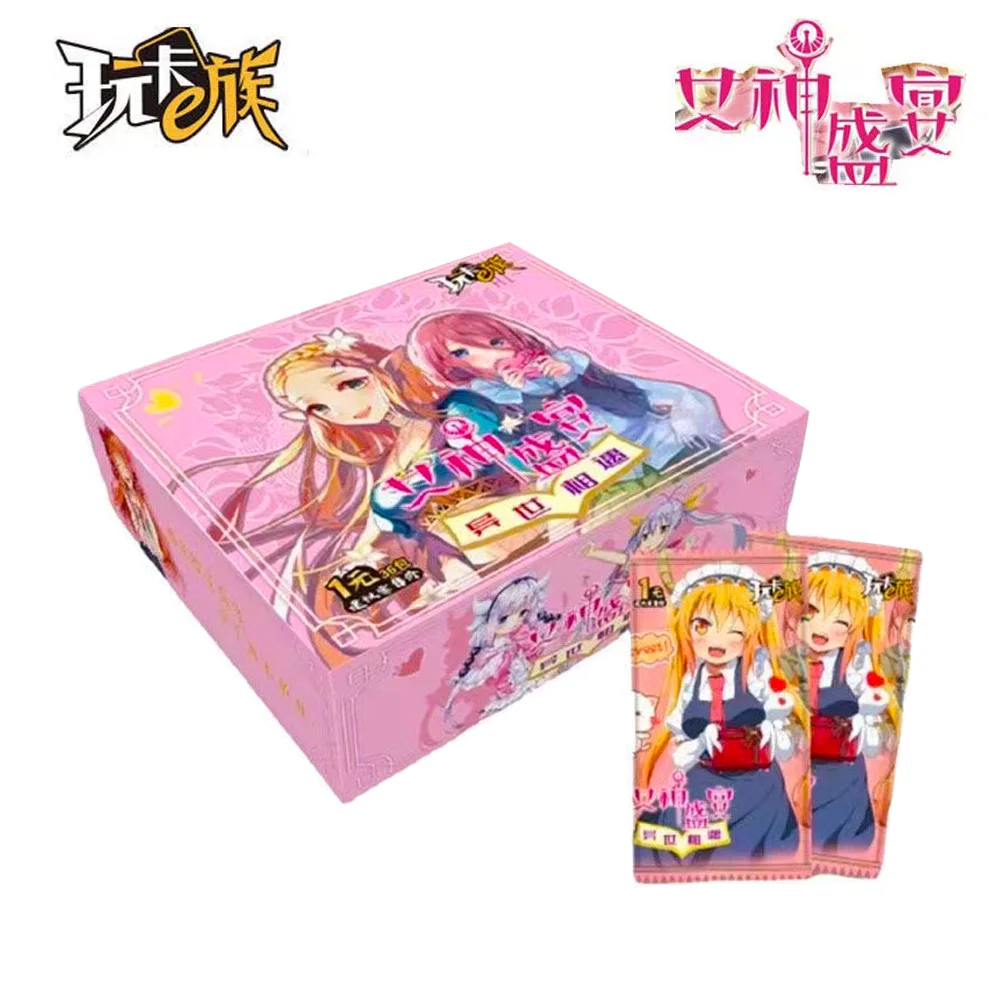 

Goddesses story Cards Anime Girl Feast Booster Box Game Card Kids Table Toys Family Gift