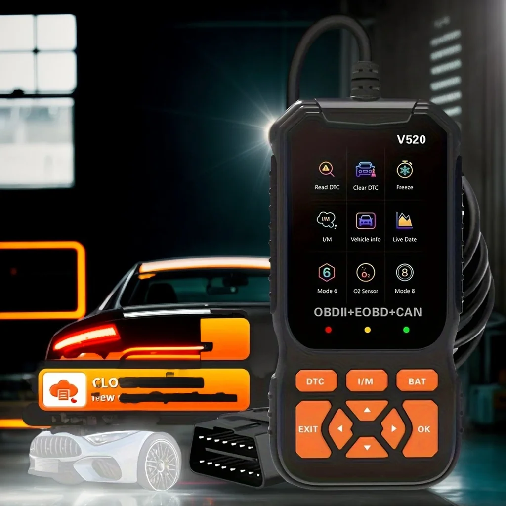 

​​Bluetooth OBDII Diagnostic Tool - Wireless Code Scanner with iOS/Android App for DTC & Battery Test​​
