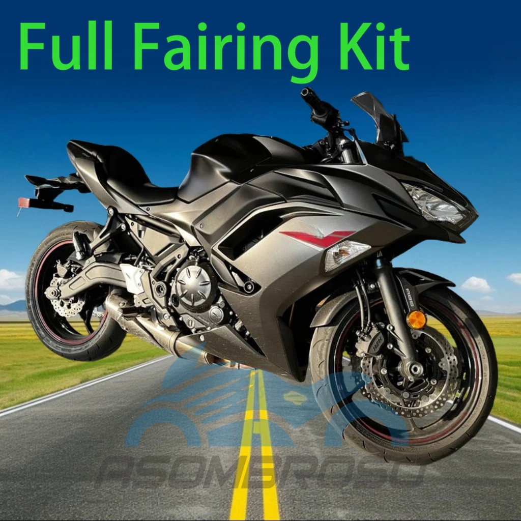 

Для KAWASAKI NINJA650 2020 2021 2022 2023 мотоциклетный Вторичный рынок обтекатели ABS инъекции бриллианты 20 21 22 23 комплект обтекателей