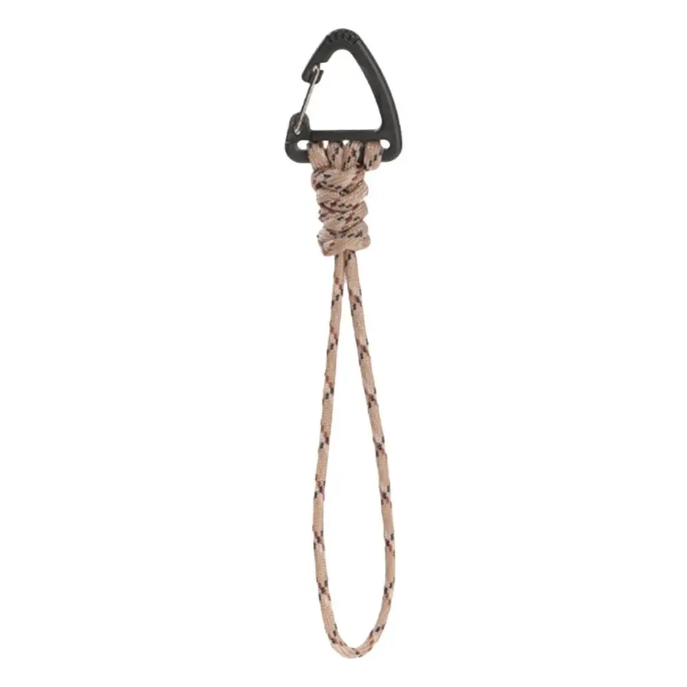 1Pcs Key Ring Umbrella Rope Hook Keychain Flashlight Small Tool Outdoor Camping Key Lanyard 7-core Sports Accessories Braid Rope