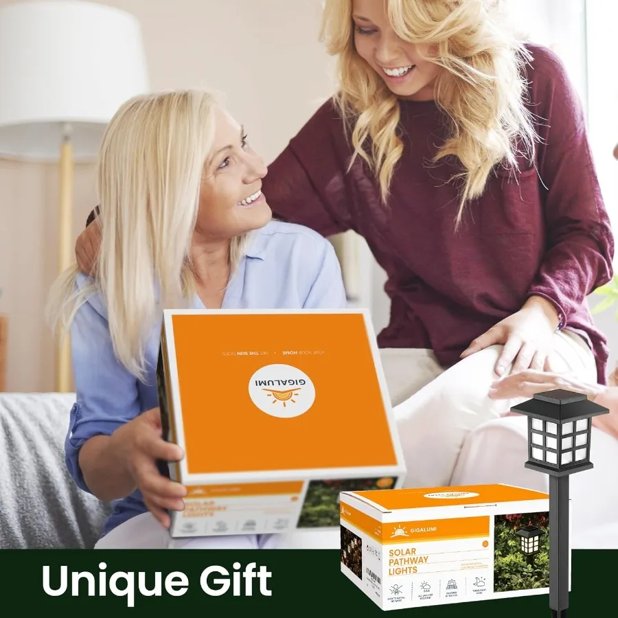 أضواء الطاقة الشمسية في الهواء الطلق 16 حزمة أضواء LED الشمسية في الهواء الطلق أضواء الممشى الشمسية للماء توفر ما يصل إلى 10 ساعات من الإضاءة fo