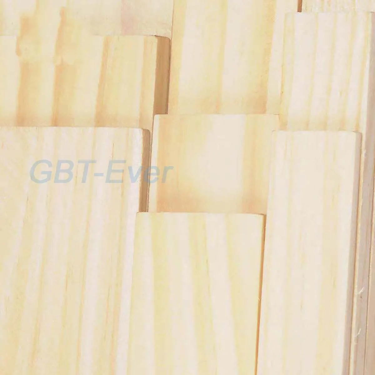 1Pcs Natural Wooden Shape Pine Wood Board Panels for Modelling Crafts Making Supplies Multi-Size Rectangular Pine Board