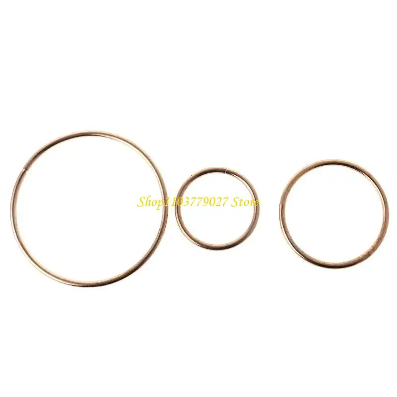 C4DF Round Dreamcatch Circle Wall Hanging Projects Wreath Decoration