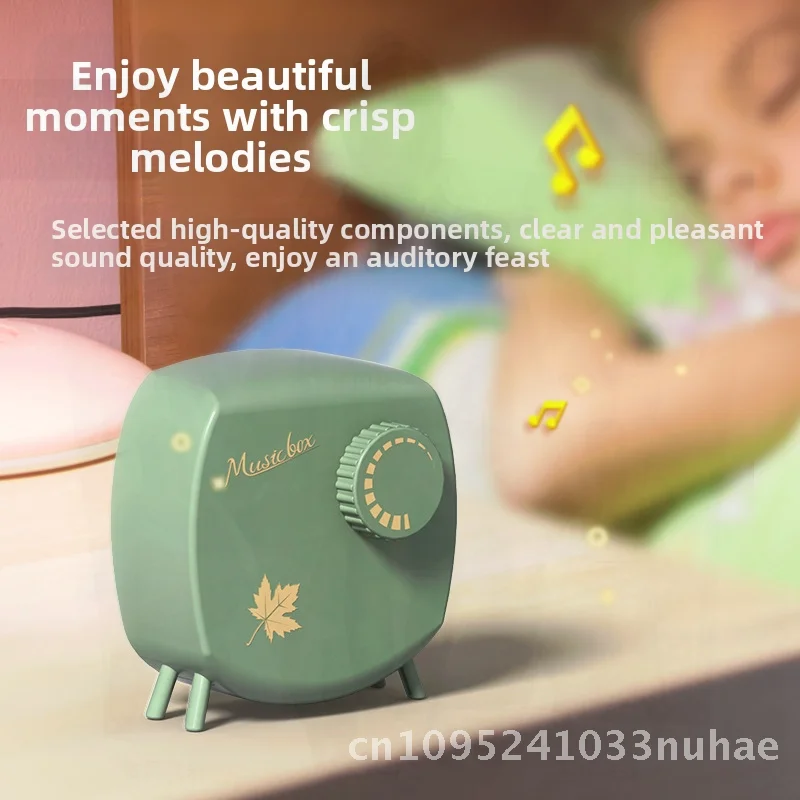 

Sky City Music Box Creative Birthday Gift Wholesale Student Ornament Plastic Injection Molding UV Printing