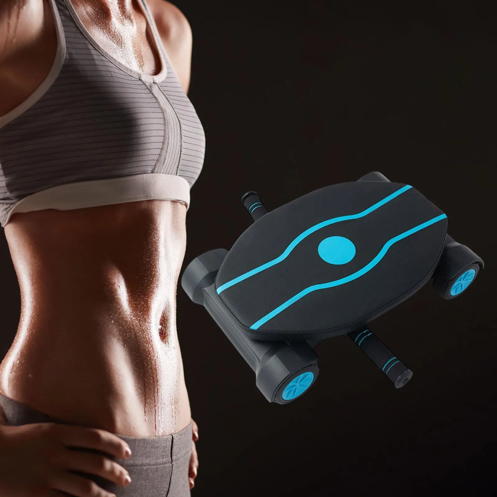 

Abdominal Wheel Automatic Return Fitness Professional Core Workout Equipment