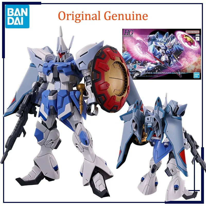 

Original Genuine Bandai Anime GUNDAM GYAN Storm (AGNES GIEBENRATH CUSTOM) HG 1/144 Assembly Model Toys Action Figure Gifts Kids