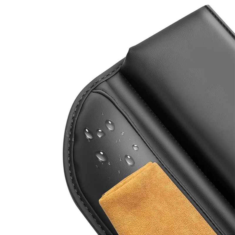 Car Seat Gap Organizer Storage Box For Volvo C30 V40 V50 V60 V90 S40 S60 S80 S90 XC40 XC60 XC90 Accessories Leather Bag view 4
