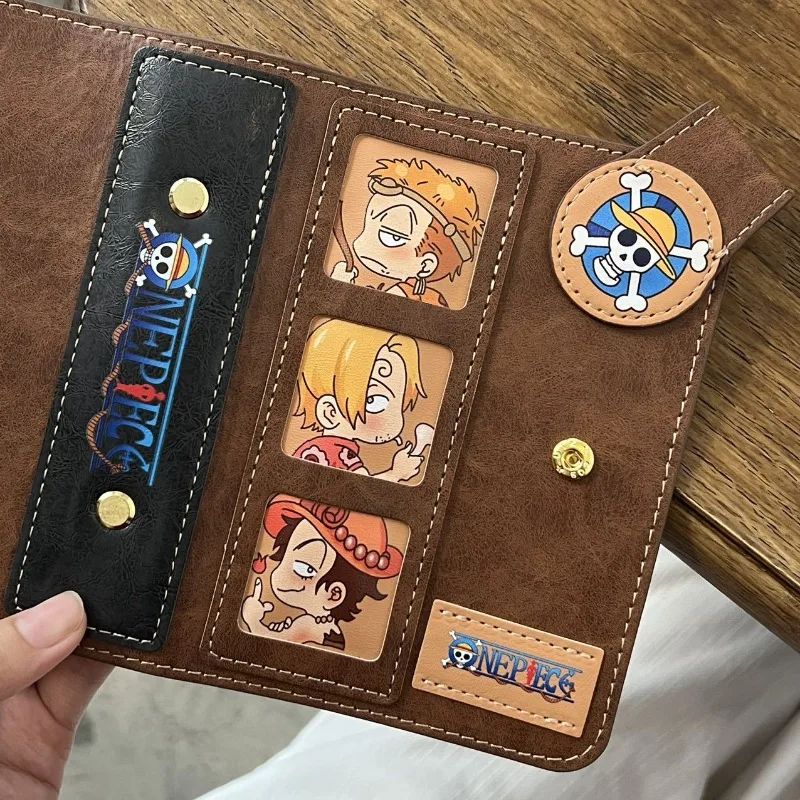 One Piece A7 Notebook Anime Peripheral Leather Cute Personality Kawaii Loose-leaf Accounting Book Diary Holiday Gift Wholesale view 4