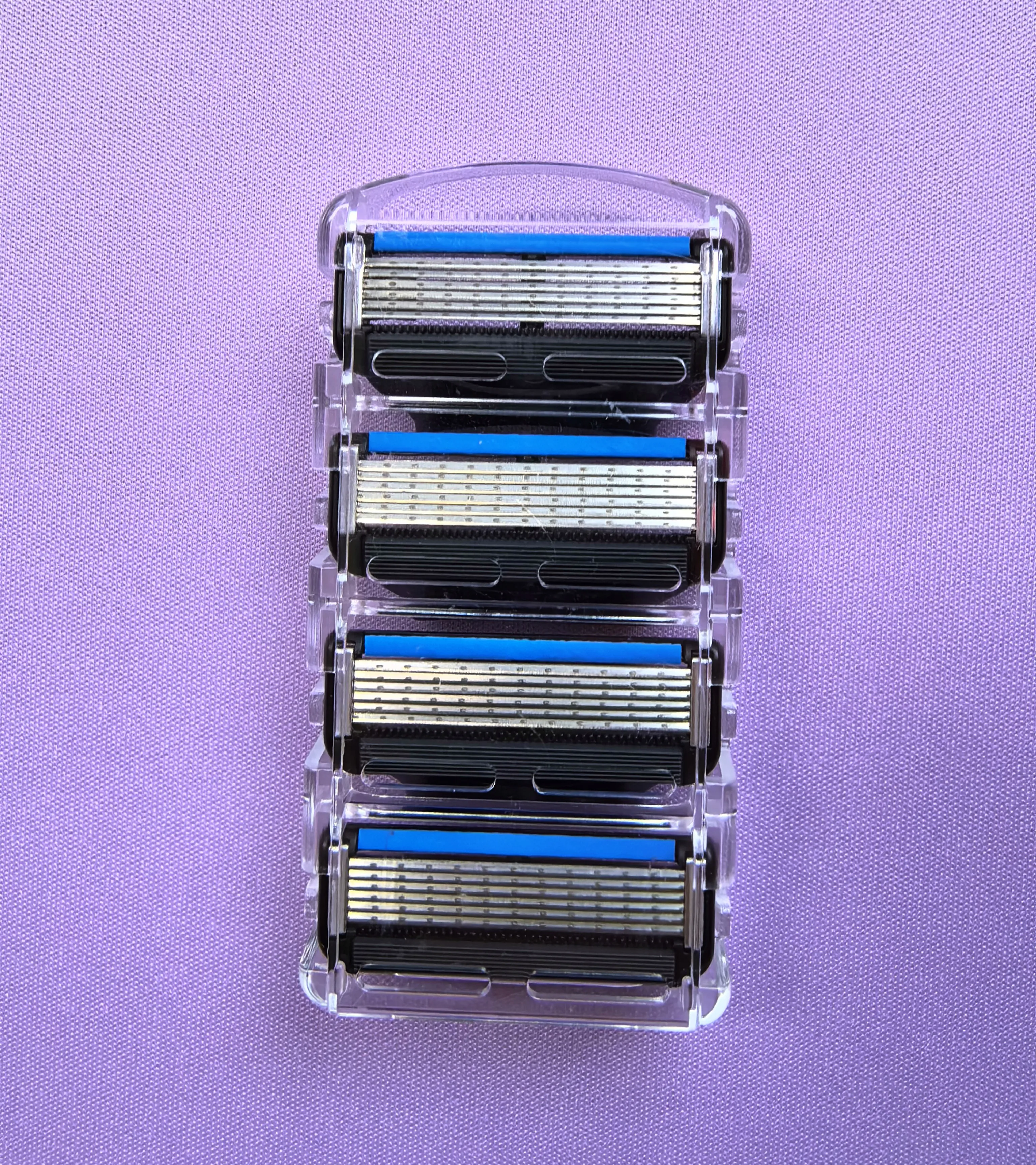 6CR13 Version 6 Layer Stainless Steel Safety Razor Blade MEN'S Razor Blade for Mach Series Replacement Refills Blades