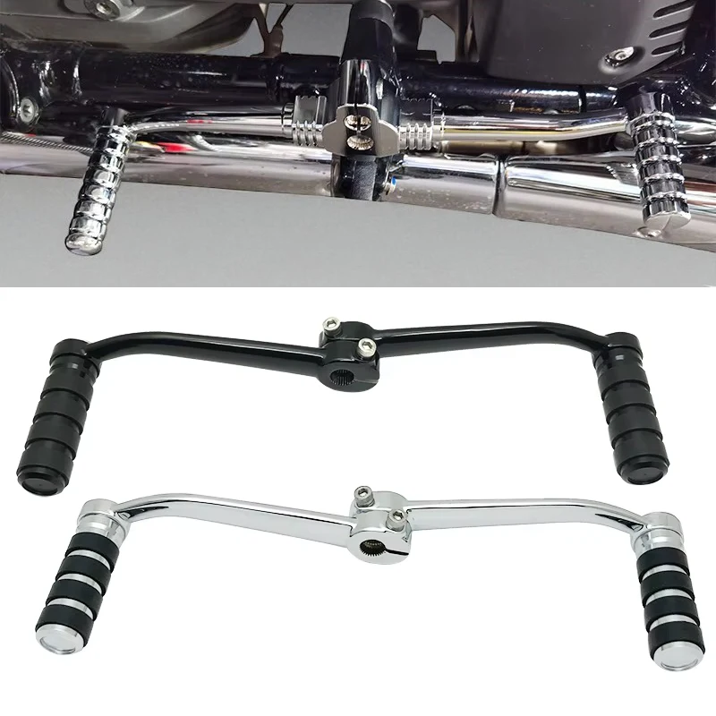 

Подходит для BMW R18 R 18 Classic 2021 2022 2023, комплект рычагов переключения передач на каблуке/носке мотоцикла, колышек переключения передач, задний переключатель передач