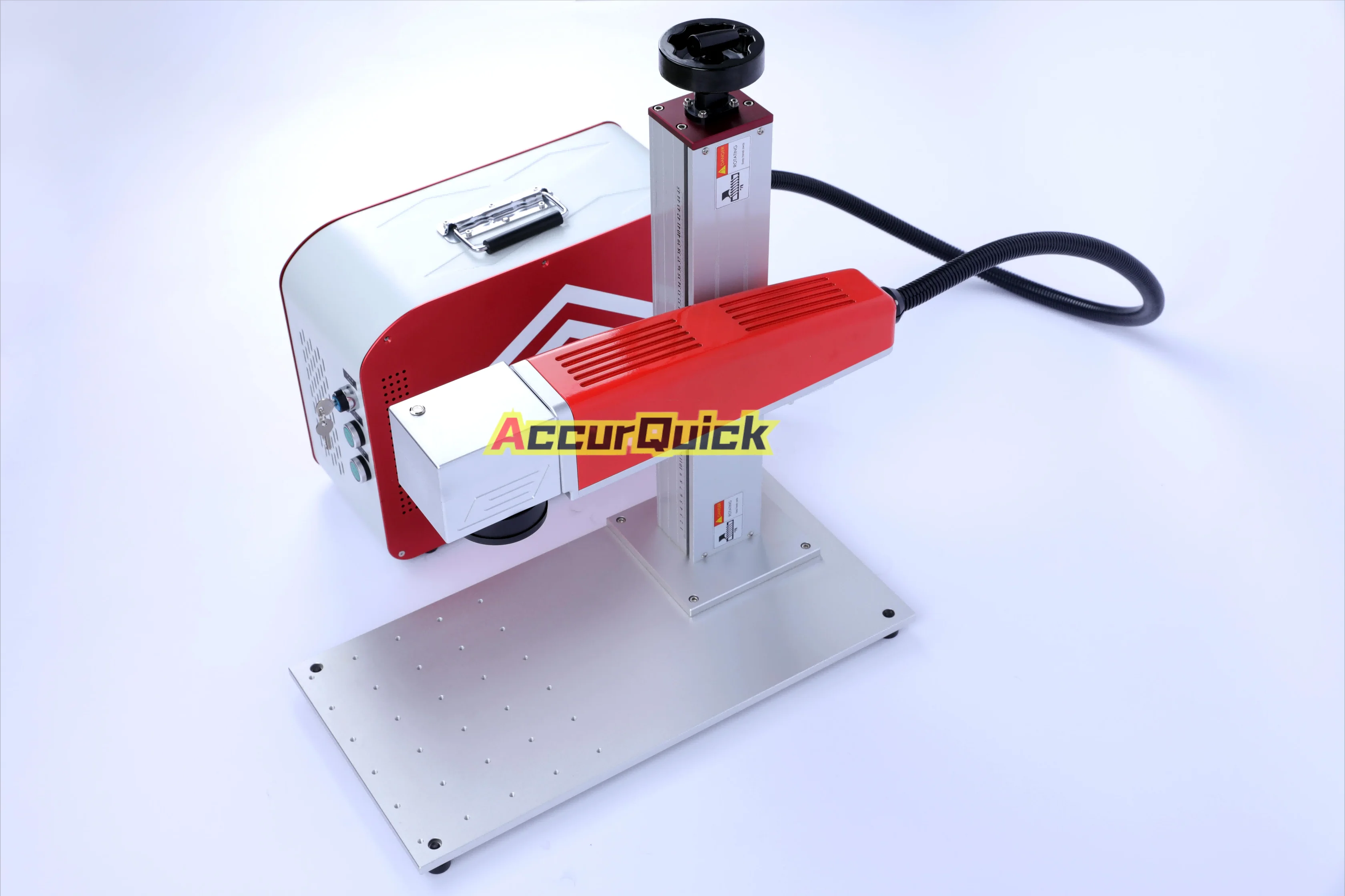 China Factory Laser Marking Machine Steel Alumina Titanium Iron Copper 50W Fiber Laser Marker