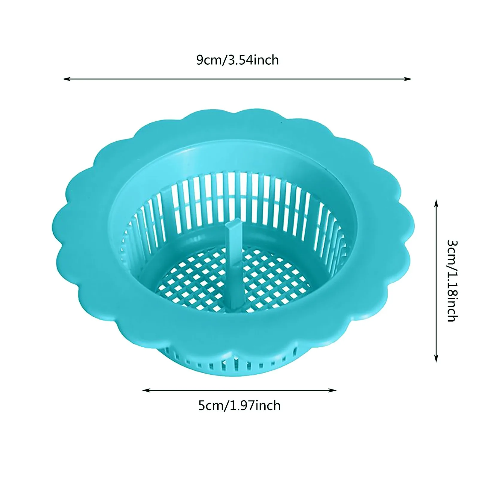 1pcs Durable Plastic Sink Strainer Kitchen Sink Filter Kitchen Bathroom Tools Perfect For Kitchen Bathroom Sinks Kitchen Sink