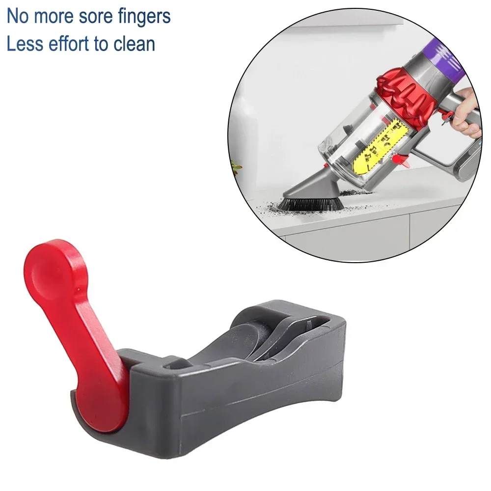 Zamek przycisku odkurzacza automatycznego do Dyson V6 V7 V8 V10 V11 V12 V15, części zamienne, wygodny zamek przycisku zasilania