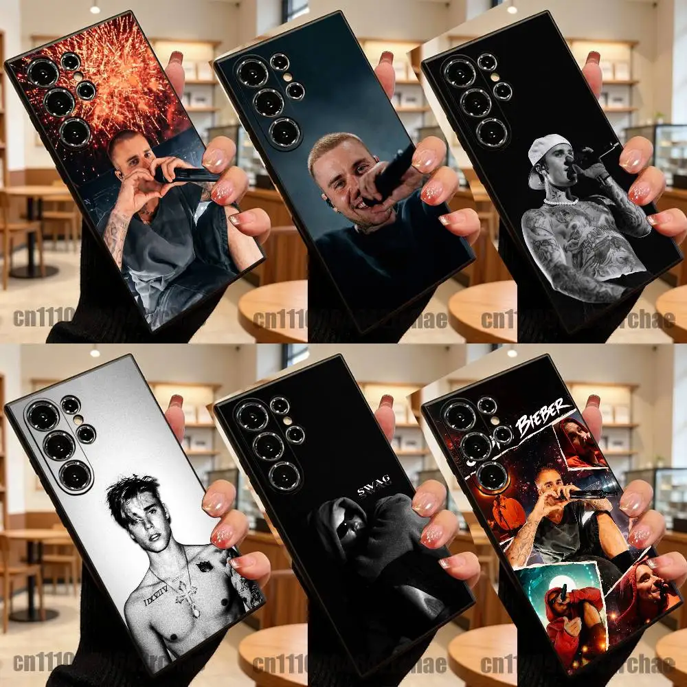 For J-Justin B-Bieber Swag 2026 Phone Case Samsung S22,S24,S20,S25,S23,S30,S26,Ultra,Plus,5G ,Fe,Lite Tpu Cover