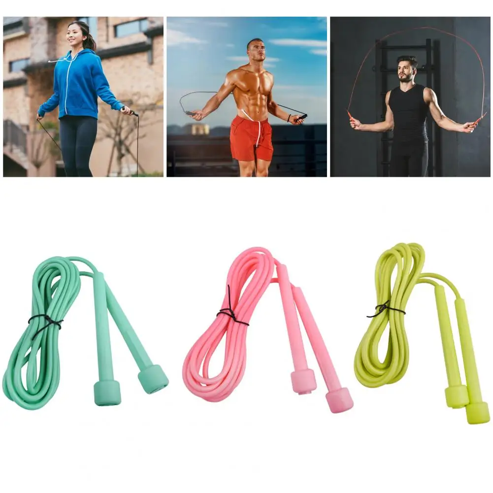 260cm Speed Jump Rope Smooth Spinning Non-slip Fitness Equipment TangleFree Skipping Rope Crossfit Professional Gym PVC Student