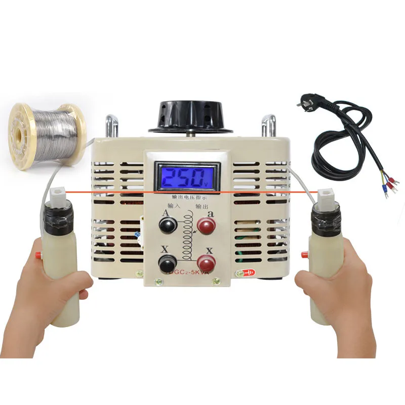 Foam Cutting Machine Handheld Electric Hot wire Heating Cutting for Sponge Sofa Woven bag Cotton Cutter 220V voltage regulator