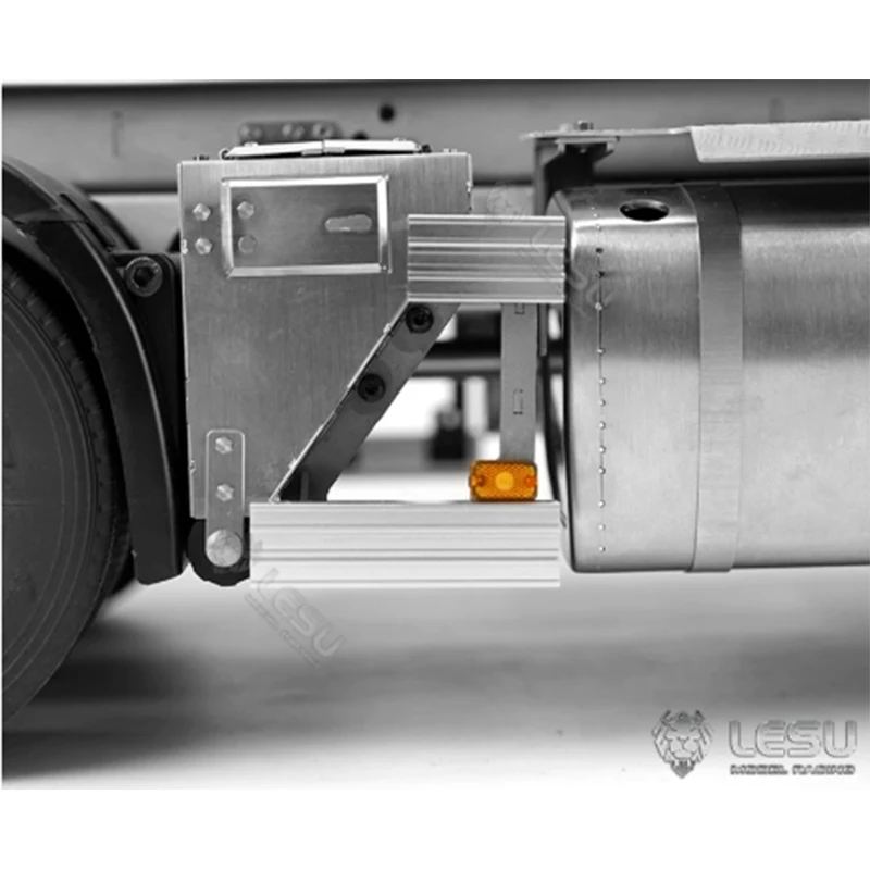 RC 1/14 LESU LKW Metall-Schutzgeländer-Pedal für Tamiya Hydraulikbagger Lader Muldenkipper für SCANIA MAN VOLVO Kipper DIY-Teile – Detail 9