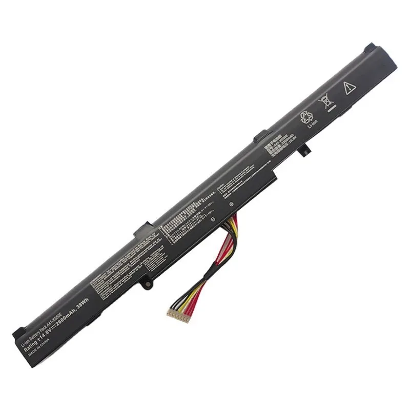 100% New 14.8V 2600mAh A41-X550E Laptop Battery For AsusK 751L X751L F450 P750LB X751MA F450C R752L A450V K550E X750J A550D