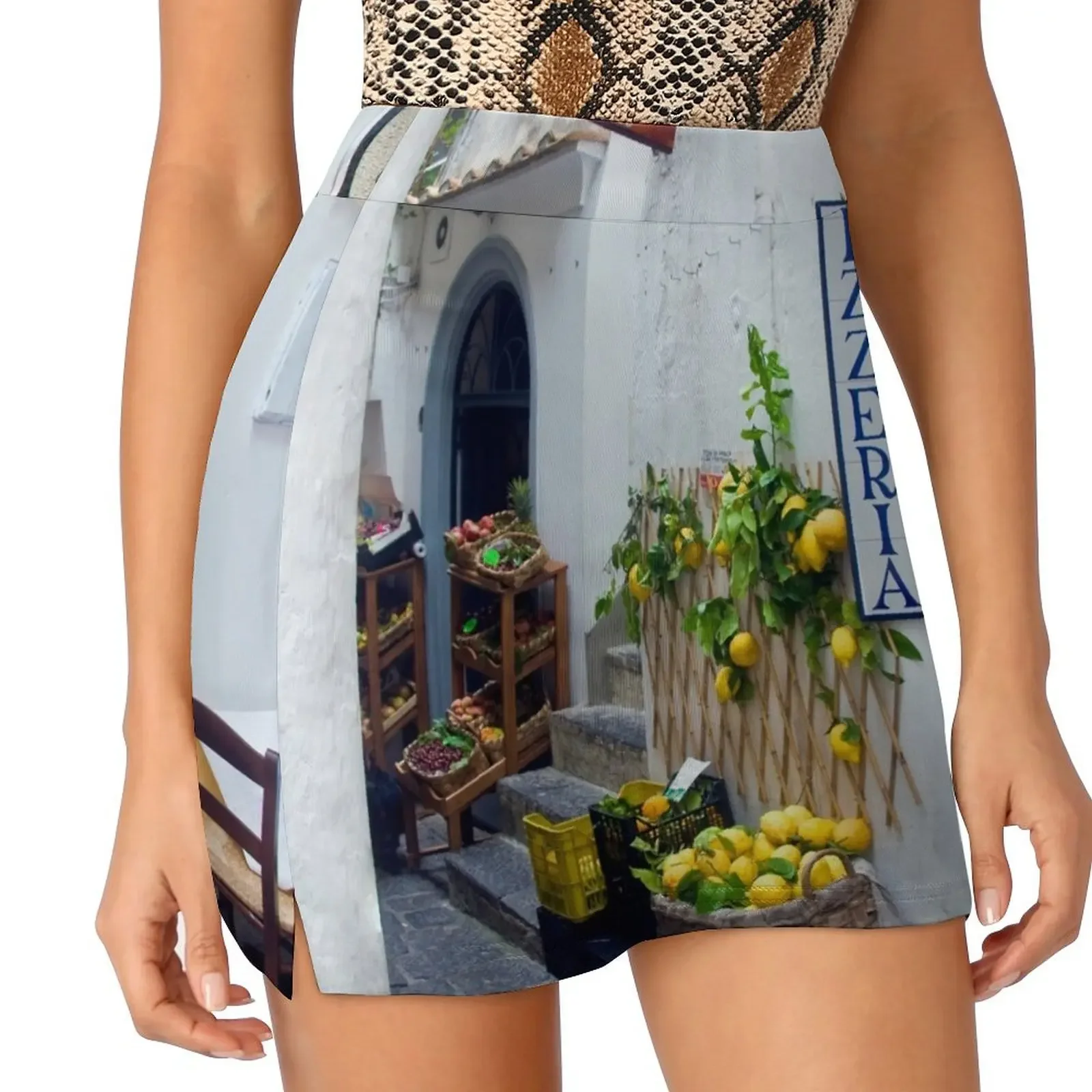 

Amalfi, Italy Mini Skirt Woman clothing summer clothes