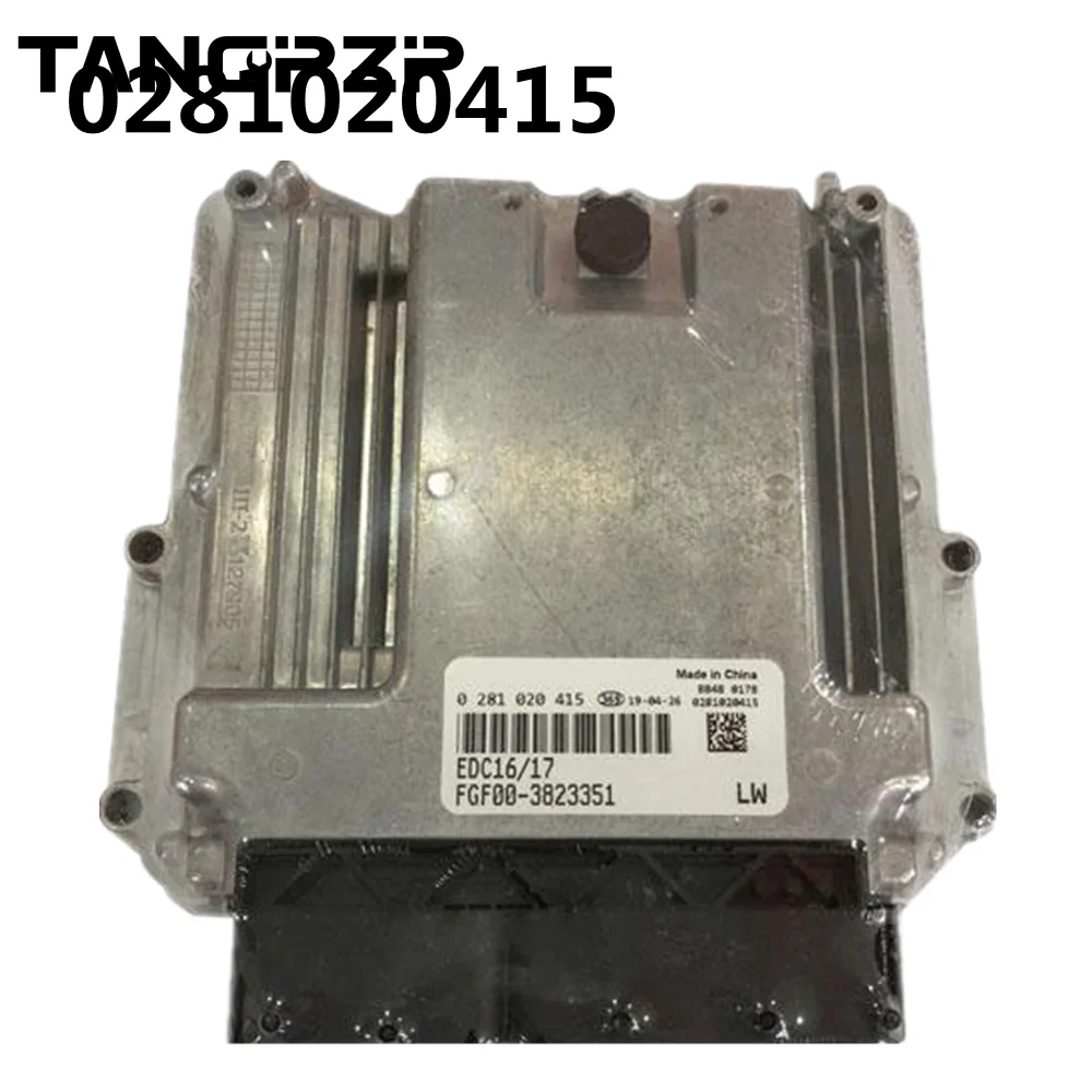 

NEW 0281020415 Original Engine Computer Board ECU Electronic Control Unit EDC17 Fit For Yuchai JAC Geerfa