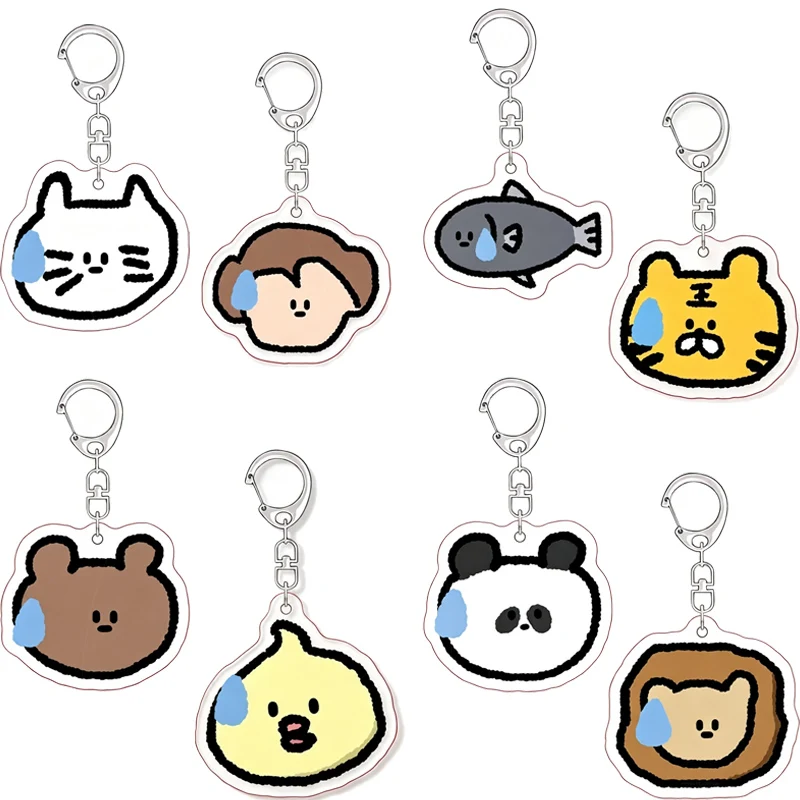 Kitten Small Animals Interesting Funny Emoticons Bag Pendant Cartoon Pendant Hot Decoration Affordable Jewelry Birthday Gift