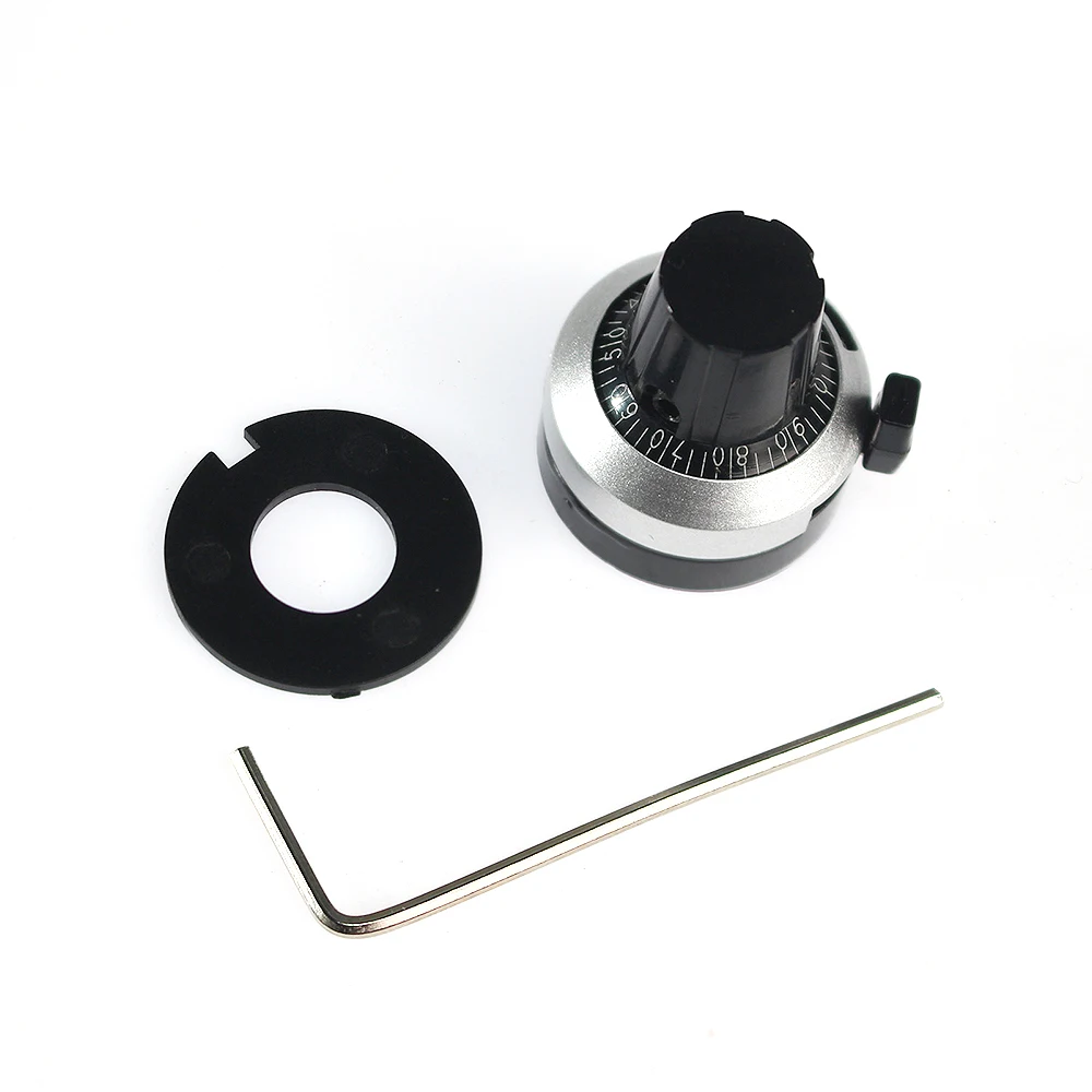 1PCS 3590S Potentiometer 6.35mm Precise Dial Knob Cap, for Multi-turn Potentiometers