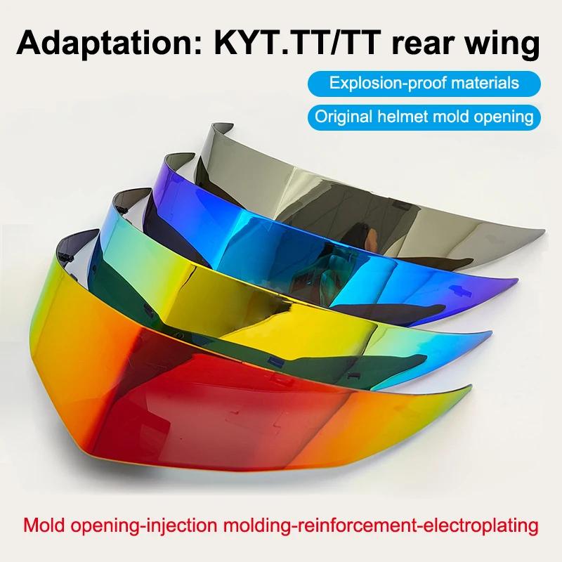 

KYT TT-Course Helmet UV Protection Visor, Anti Scratch Lens Replacement Motorcycle Accessories