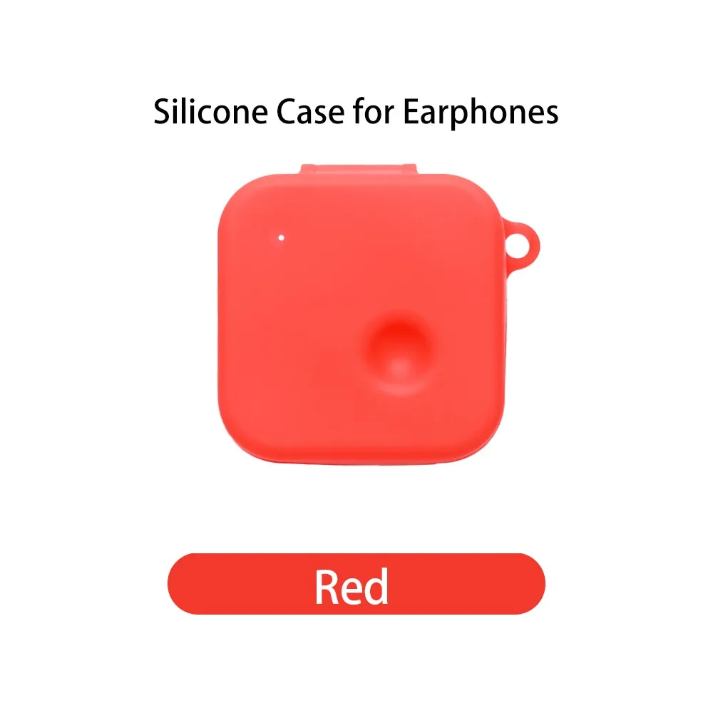 Anti-fall Earphone Case with Keyring Silicone Headphone Protective Case Shockproof Anti Scratch Earbuds Cover for Nothing Ear 3